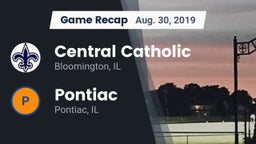 Recap: Central Catholic  vs. Pontiac  2019