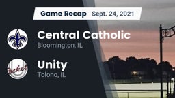 Recap: Central Catholic  vs. Unity  2021