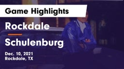 Rockdale  vs Schulenburg  Game Highlights - Dec. 10, 2021