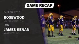 Recap: Rosewood  vs. James Kenan  2016