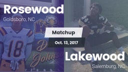 Matchup: Rosewood  vs. Lakewood  2017