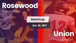 Matchup: Rosewood  vs. Union  2017