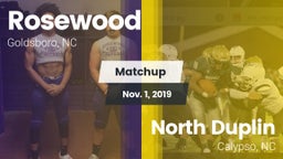 Matchup: Rosewood  vs. North Duplin  2019