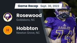 Recap: Rosewood  vs. Hobbton  2022