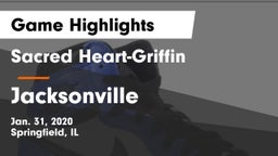 Sacred Heart-Griffin  vs Jacksonville  Game Highlights - Jan. 31, 2020