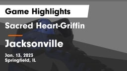 Sacred Heart-Griffin  vs Jacksonville Game Highlights - Jan. 13, 2023