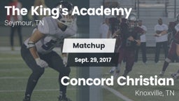 Matchup: The King's Academy vs. Concord Christian  2017