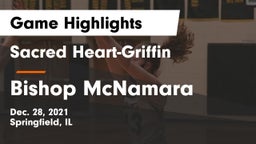 Sacred Heart-Griffin  vs Bishop McNamara  Game Highlights - Dec. 28, 2021