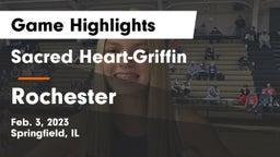 Sacred Heart-Griffin  vs Rochester  Game Highlights - Feb. 3, 2023