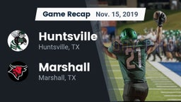 Recap: Huntsville  vs. Marshall  2019