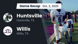 Recap: Huntsville  vs. Willis  2020