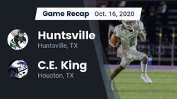 Recap: Huntsville  vs. C.E. King  2020