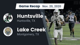 Recap: Huntsville  vs. Lake Creek  2020