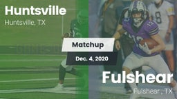 Matchup: Huntsville HS vs. Fulshear  2020