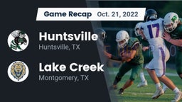 Recap: Huntsville  vs. Lake Creek  2022