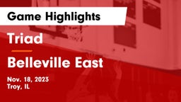 Triad  vs Belleville East  Game Highlights - Nov. 18, 2023