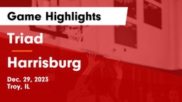 Triad  vs Harrisburg  Game Highlights - Dec. 29, 2023