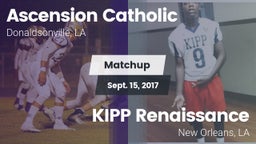 Matchup: Ascension Catholic vs. KIPP Renaissance  2017