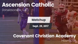 Matchup: Ascension Catholic vs. Covenant Christian Academy  2017