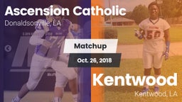 Matchup: Ascension Catholic vs. Kentwood  2018