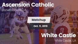 Matchup: Ascension Catholic vs. White Castle  2019