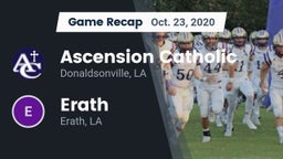 Recap: Ascension Catholic  vs. Erath  2020