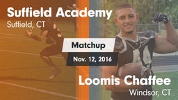 Matchup: Suffield Academy vs. Loomis Chaffee 2016