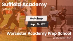 Matchup: Suffield Academy vs. Worcester Academy Prep School 2017