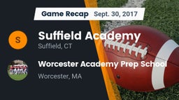 Recap: Suffield Academy vs. Worcester Academy Prep School 2017