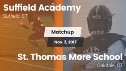 Matchup: Suffield Academy vs. St. Thomas More School 2017