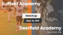 Matchup: Suffield Academy vs. Deerfield Academy  2018