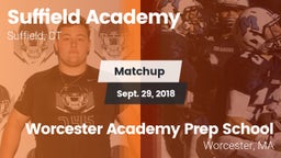 Matchup: Suffield Academy vs. Worcester Academy Prep School 2018