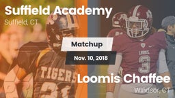 Matchup: Suffield Academy vs. Loomis Chaffee 2018