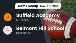 Recap: Suffield Academy vs. Belmont Hill School 2018