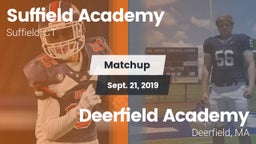 Matchup: Suffield Academy vs. Deerfield Academy  2019