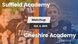 Matchup: Suffield Academy vs. Cheshire Academy  2019