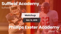 Matchup: Suffield Academy vs. Phillips Exeter Academy  2019