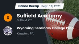 Recap: Suffield Academy vs. Wyoming Seminary College Prep  2021
