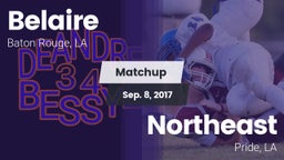 Matchup: Belaire  vs. Northeast  2016