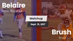 Matchup: Belaire  vs. Brush  2016