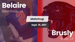 Matchup: Belaire  vs. Brusly  2017