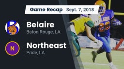 Recap: Belaire  vs. Northeast  2018