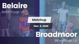 Matchup: Belaire  vs. Broadmoor  2020