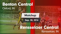 Matchup: Benton Central High vs. Rensselaer Central  2016