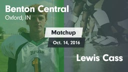 Matchup: Benton Central High vs. Lewis Cass 2015