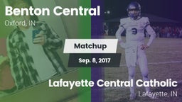 Matchup: Benton Central High vs. Lafayette Central Catholic  2017