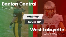 Matchup: Benton Central High vs. West Lafayette  2017