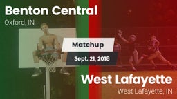 Matchup: Benton Central High vs. West Lafayette  2018