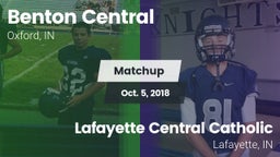 Matchup: Benton Central High vs. Lafayette Central Catholic  2018