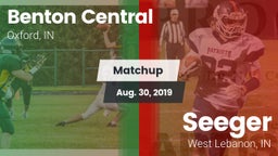 Matchup: Benton Central High vs. Seeger  2019